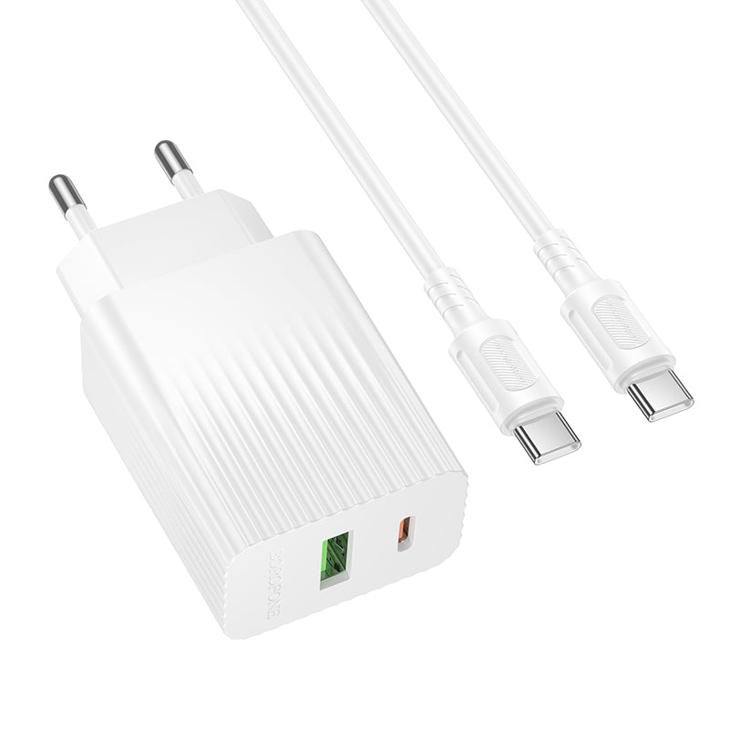 BAS76A Source PD3OW+QC3.0 Charger Set (C to C)(EU)