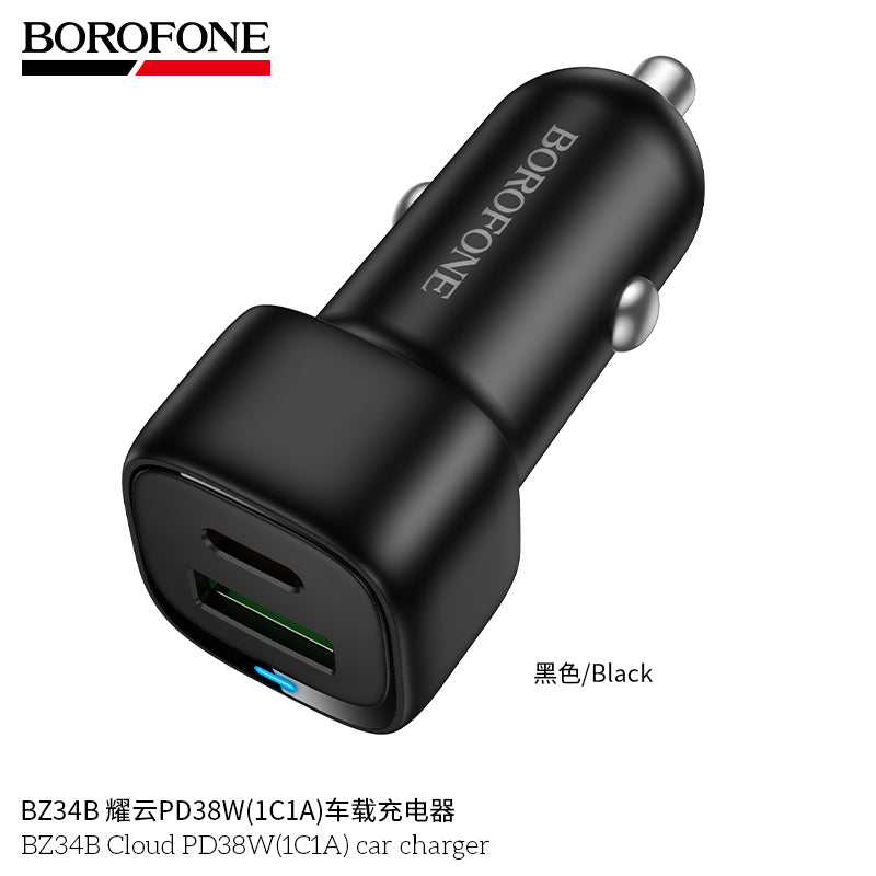 Borofone BZ34B Cloud PD38W(1C1A) Car Charger