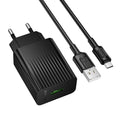 BAS72A Source Single Port QC3.0 Charger Set (Micro/EU)