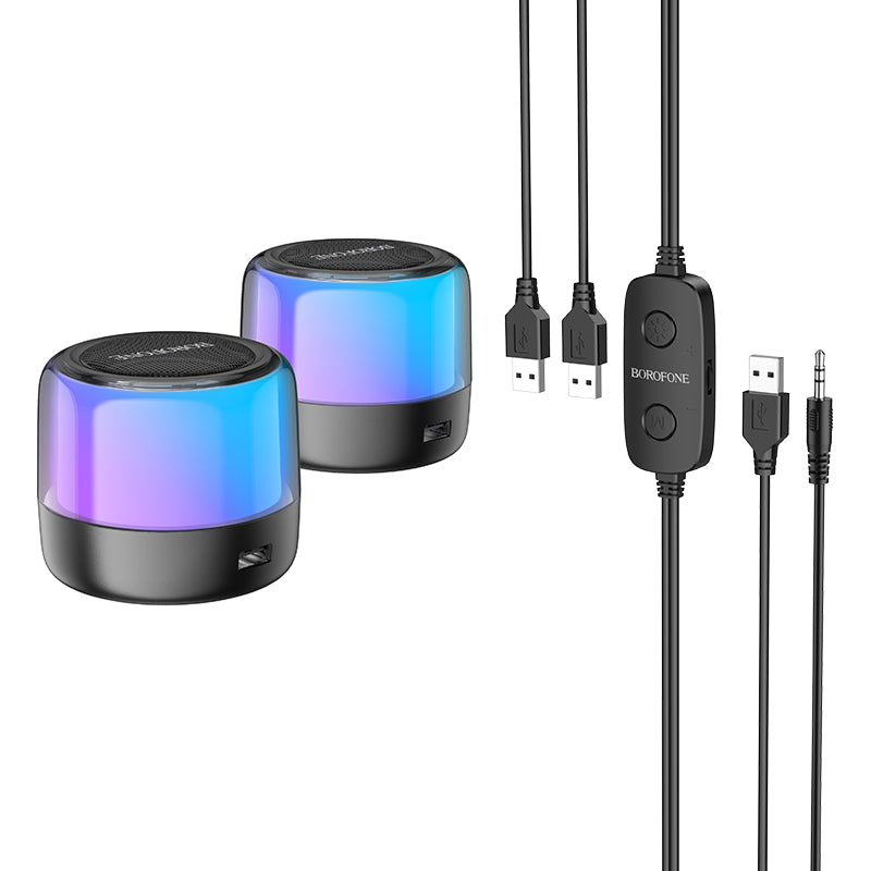 BP12 Colorful BT Wired 2-in-1 Computer Speaker
